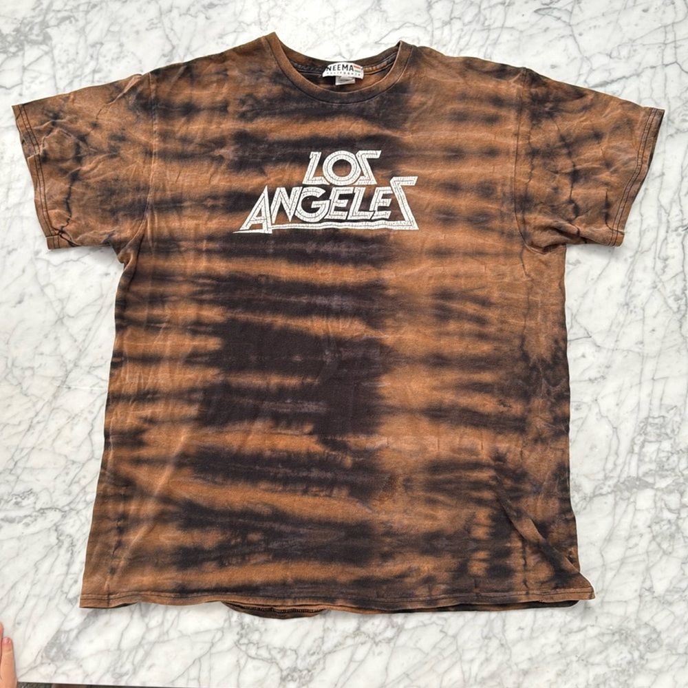 Vintage Neema Los Angeles Graphic Tie Dye T-Shirt Men’s L